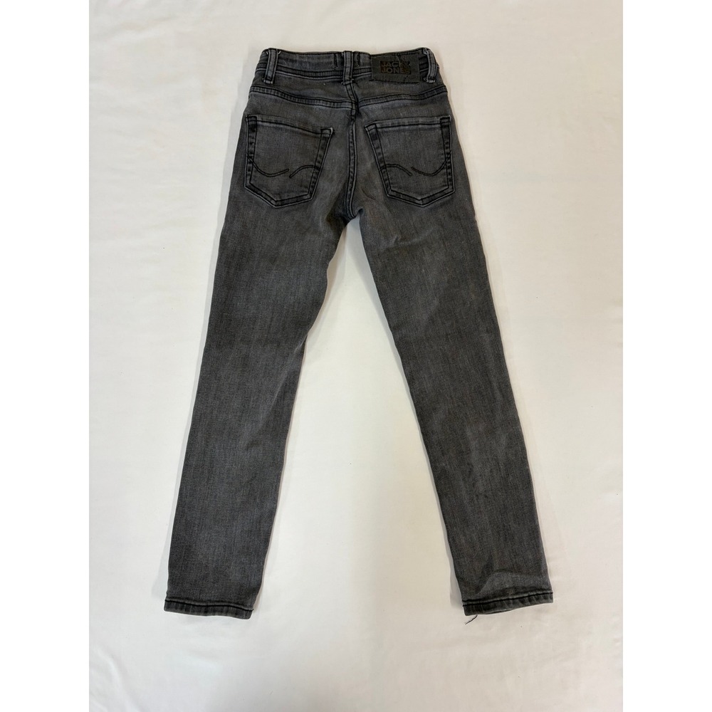 Jack & Jones Junior Slim Glenn Gray Jeans Boys Size 8Y 128 Denim Pants - Picture 5 of 5